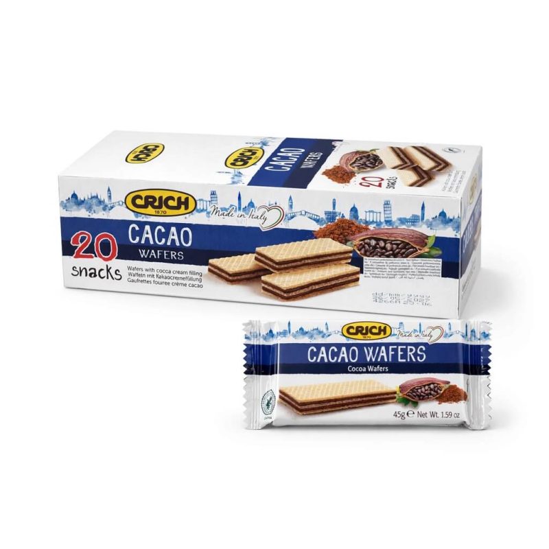 Wafer al Cacao CRICH 20 pezzi